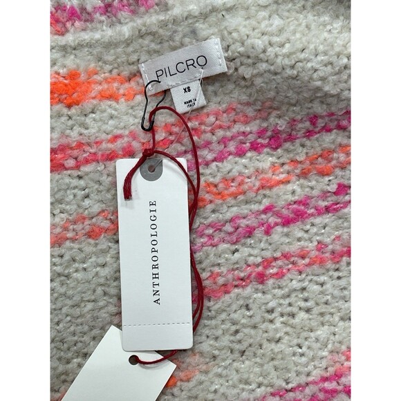 Anthropologie Pilcro Sweater Balloon Sleeve Crew Neck Comfy Boho Size XS NWT - Picture 12 of 12